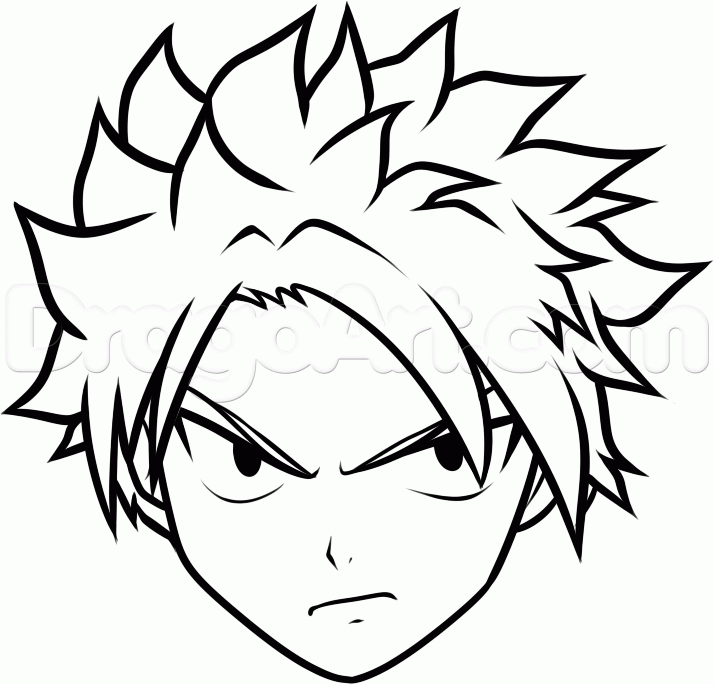 714x684 How To Draw Japanese Anime Step