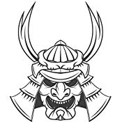 175x175 Japanese Traditional Item Cartoon Drawing Vinyl Decal