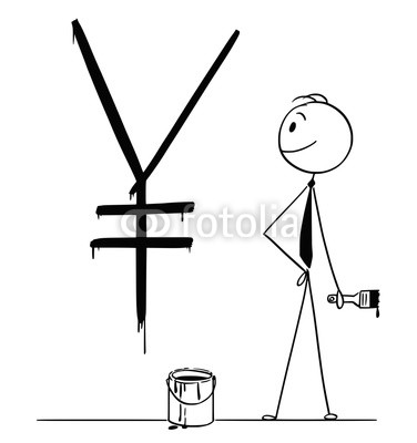 376x400 Cartoon Stick Drawing Conceptual Illustration Of Businessman