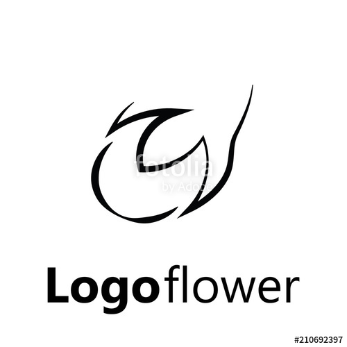 500x500 Blooming Cherry Sakura Branch With Flower Buds Black And White