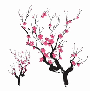 296x300 Japanese Cherry Blossom Sketch Awesome Free Cherry Blossoms