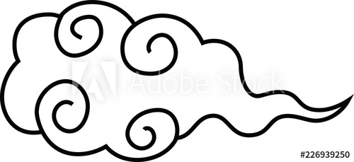 500x229 Japanese Style Cloud