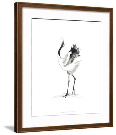 389x450 Japanese Cranes Iv Giclee Print
