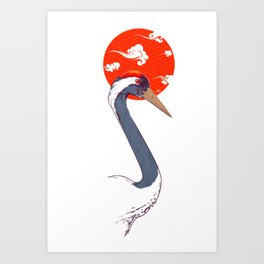 264x264 Crane Art Prints