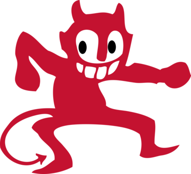 373x340 Devil Vector Demon Japanese Huge Freebie! Download