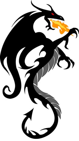 260x460 Drawing, Dragon, Illustration, Transparent Png Image Clipart