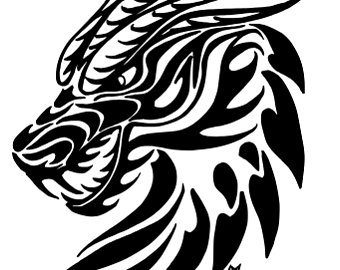 340x270 Dragon Head Etsy