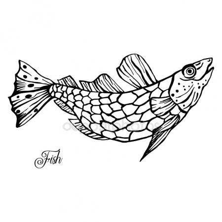 450x450 Japanese Dragon Head Drawing