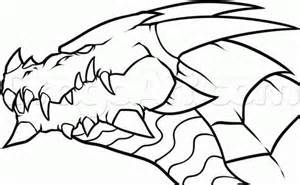 300x185 Simple Dragon Drawings