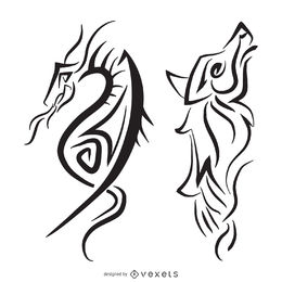 260x260 Dragon Vector Graphics To Download