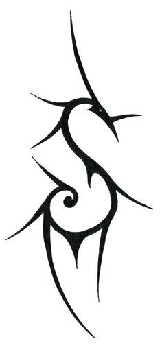 236x513 Simple Dragon Design