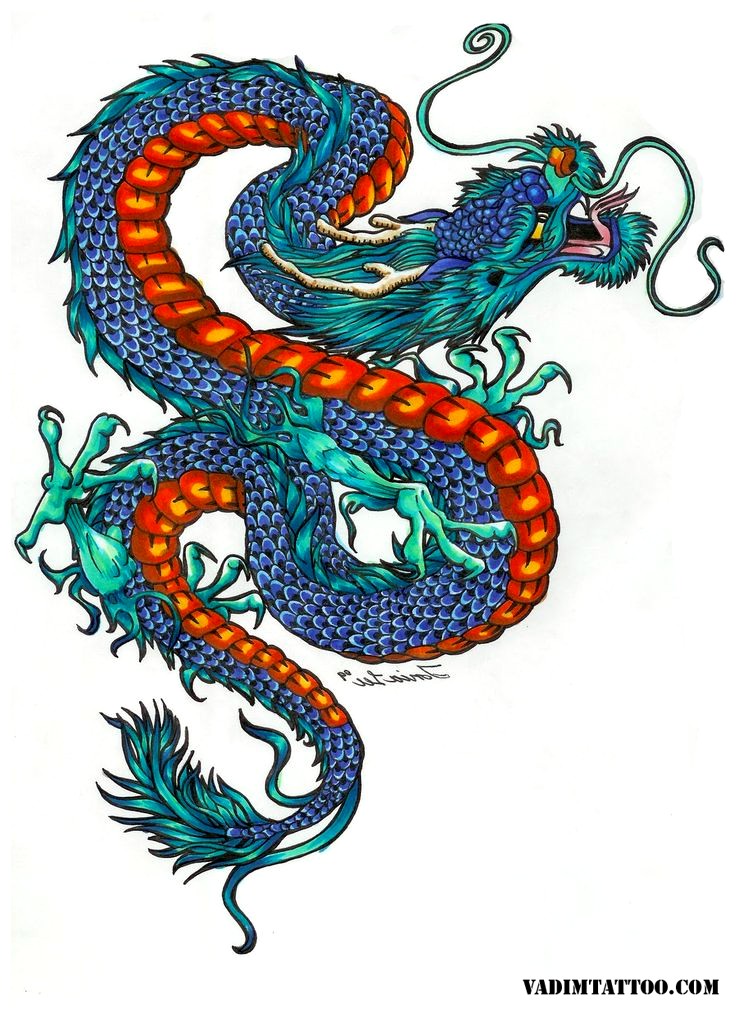736x1011 Chinese Dragon Tattoo Designs And Meanings