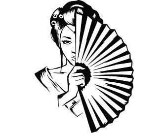 Japanese Fan Drawing | Free download on ClipArtMag
