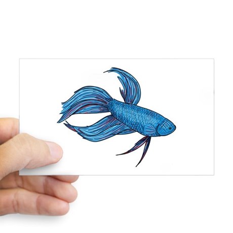460x460 Fighting Fish Stickers