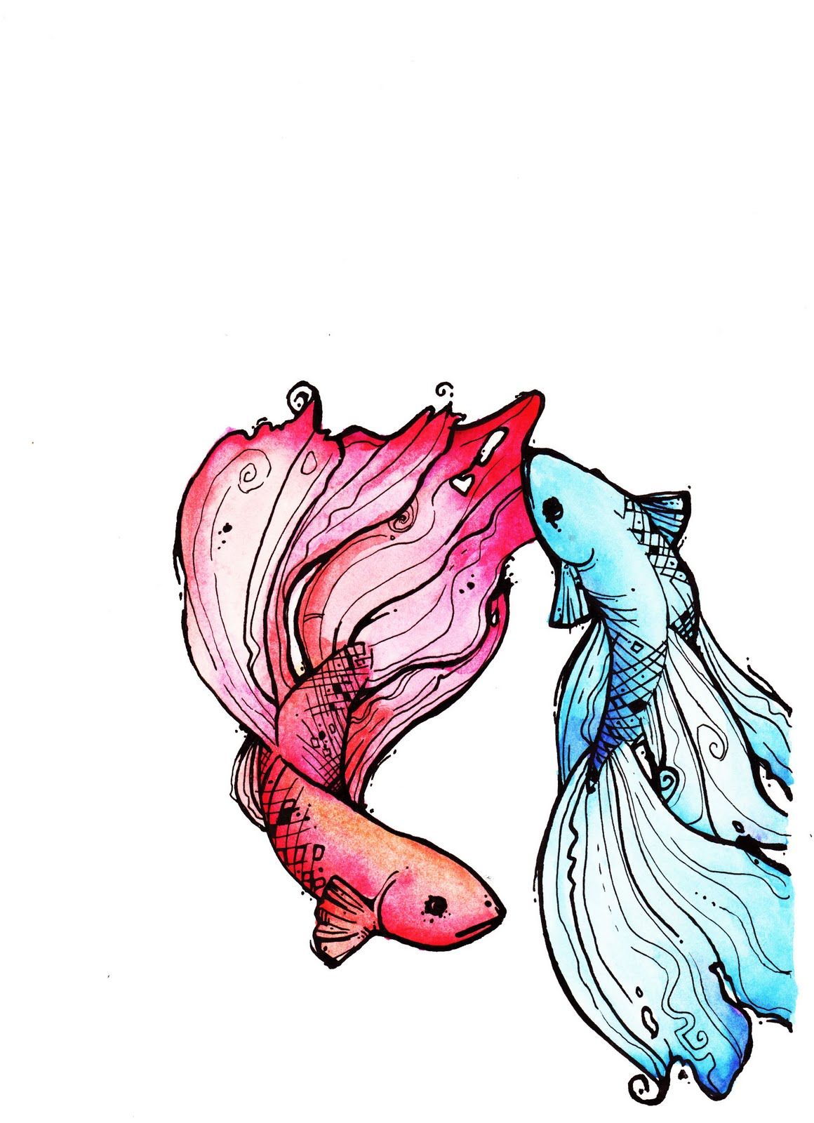 1160x1600 Siamese Fighter Fish Fall Down The Rabbit Hole In Betta