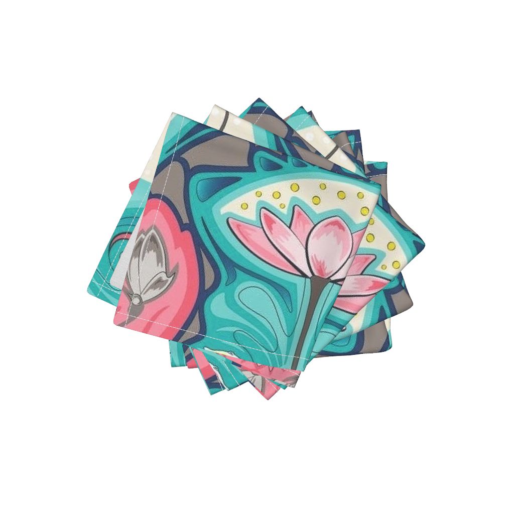 1024x1024 Japanese Water Garden On Frizzle