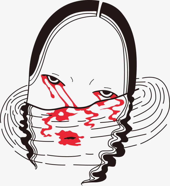 650x711 Vector Line Beauty Japanese Geisha Image