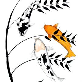 270x270 Japanese Koi Utsuri Mono Painting