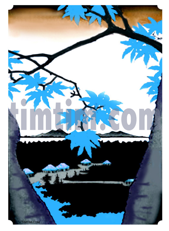 571x780 free drawing of japanese midnight from the category holidays