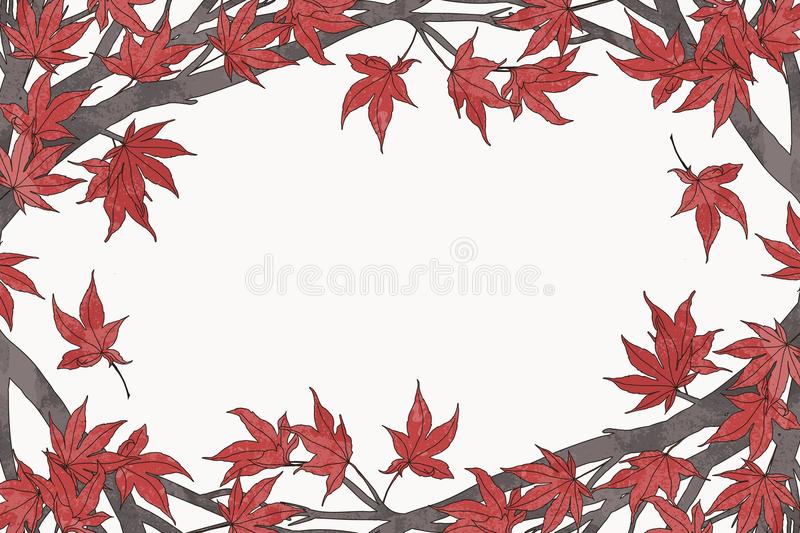 Japanese Maple Leaf Drawing | Free download on ClipArtMag