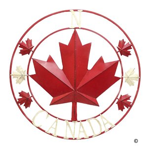 310x310 Metal Maple Leaf Wall Decor Wayfair Ca
