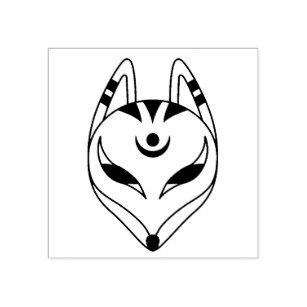 307x307 Mask Rubber Stamps