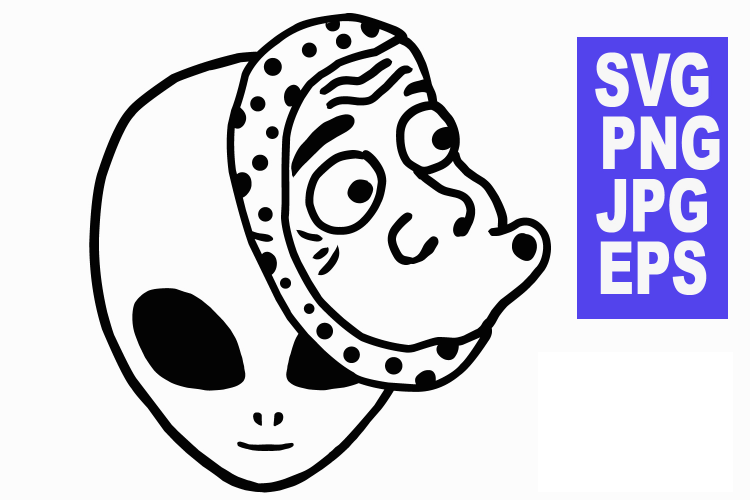 750x500 Alien With Japanese Mask