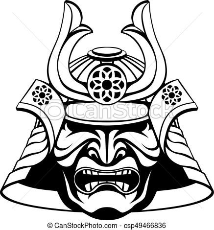 437x470 Samurai Mask