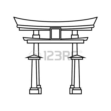 450x450 japan clipart japanese pagoda