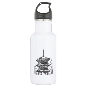 307x307 japanese temple pagoda sketch gifts on zazzle ca