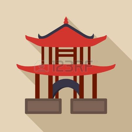 450x450 chinese pagoda clipart