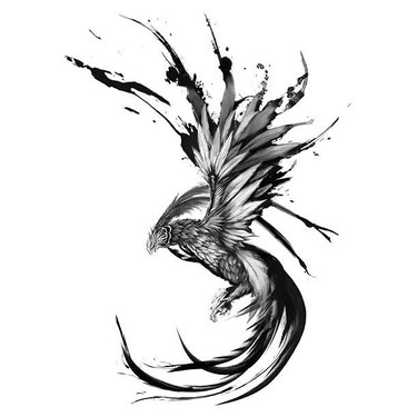 Japanese Phoenix Drawing | Free download on ClipArtMag