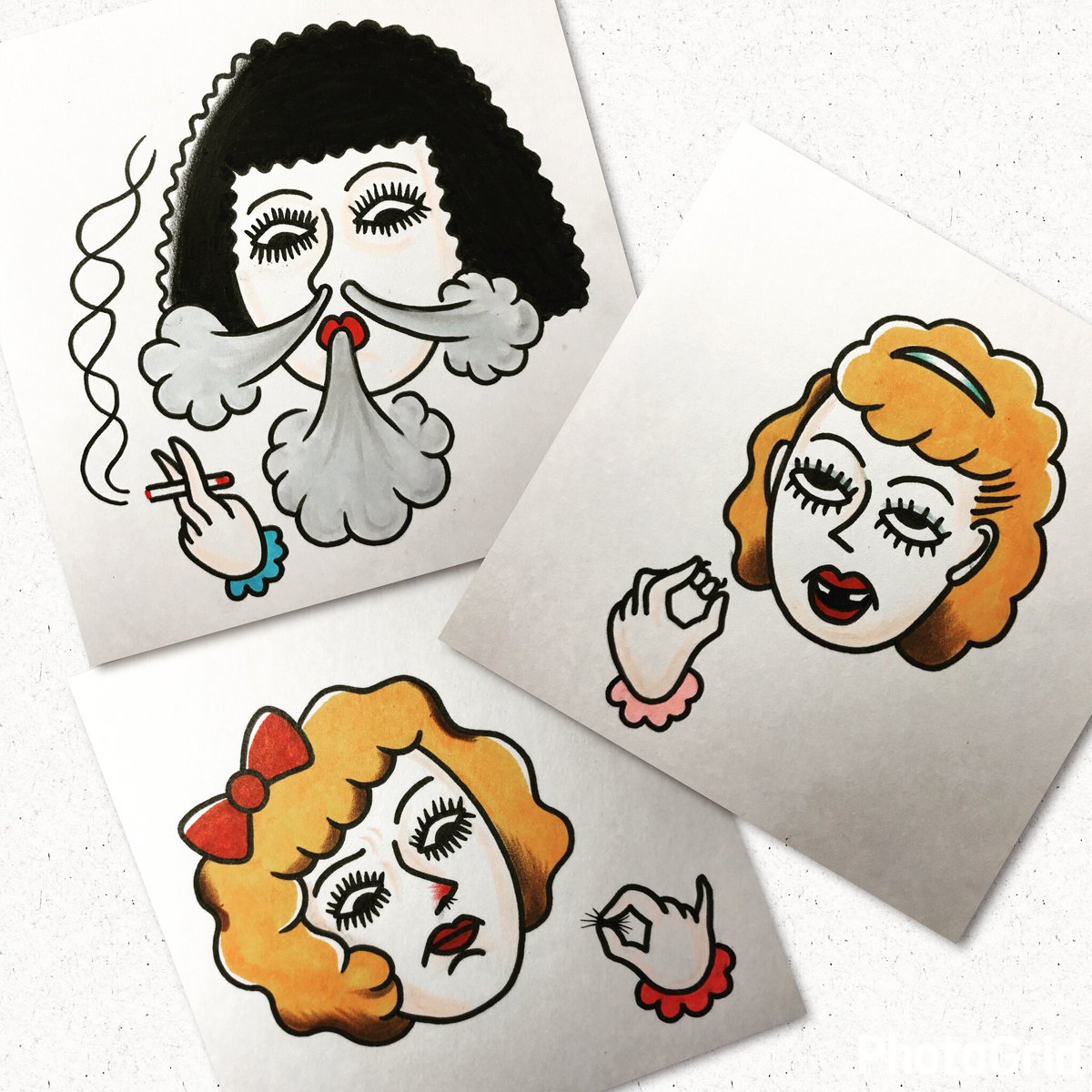 1200x1200 Katsufumi Takihana On Twitter The Girls' Secret Faces