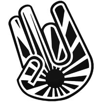 210x210 Shocker Rising Sun Jdm Japanese Decal Sticker