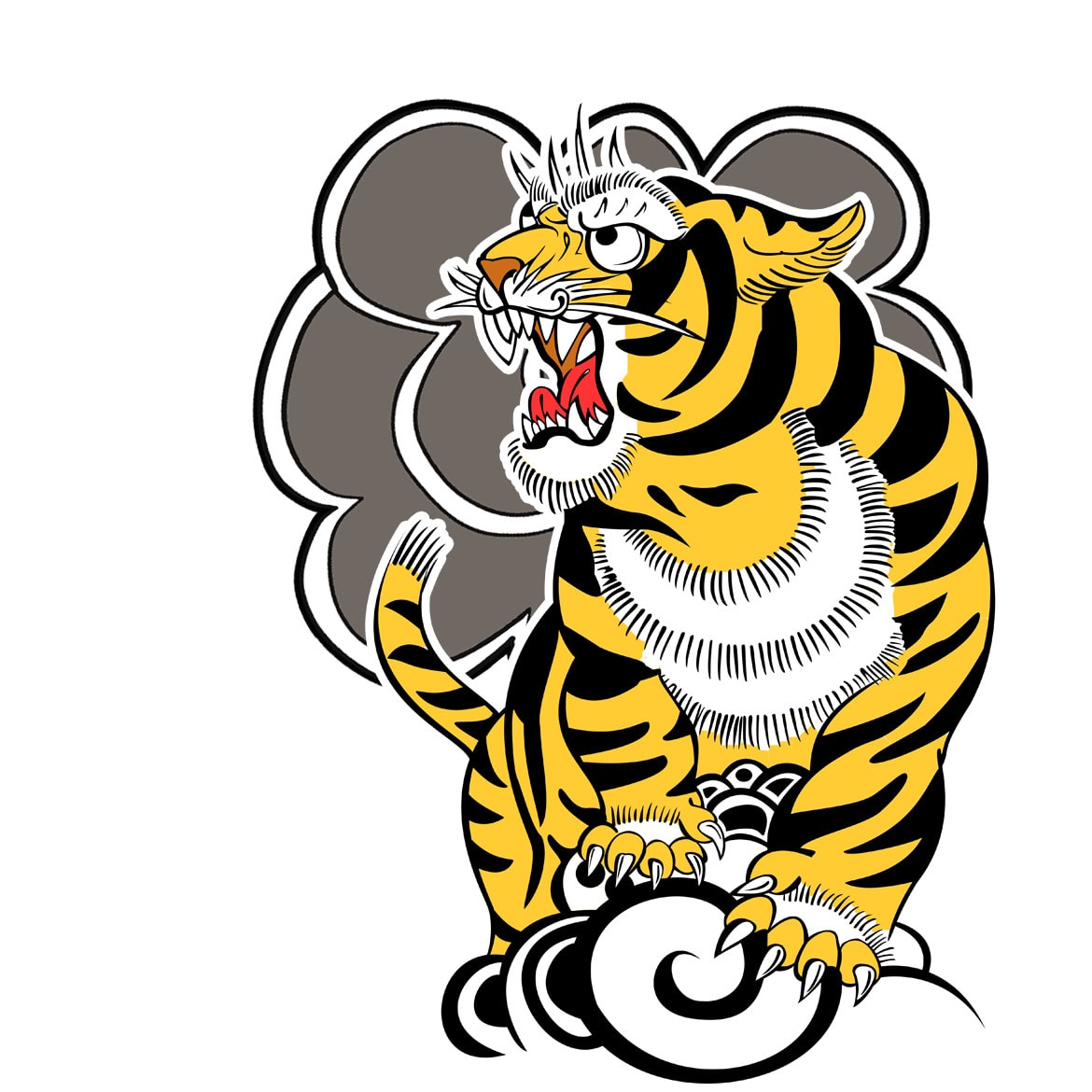 1170x1170 draw original and authentic japanese tattoo design