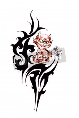 267x400 Japanese Warrior Tattoo Sketch Tattoo Ideas