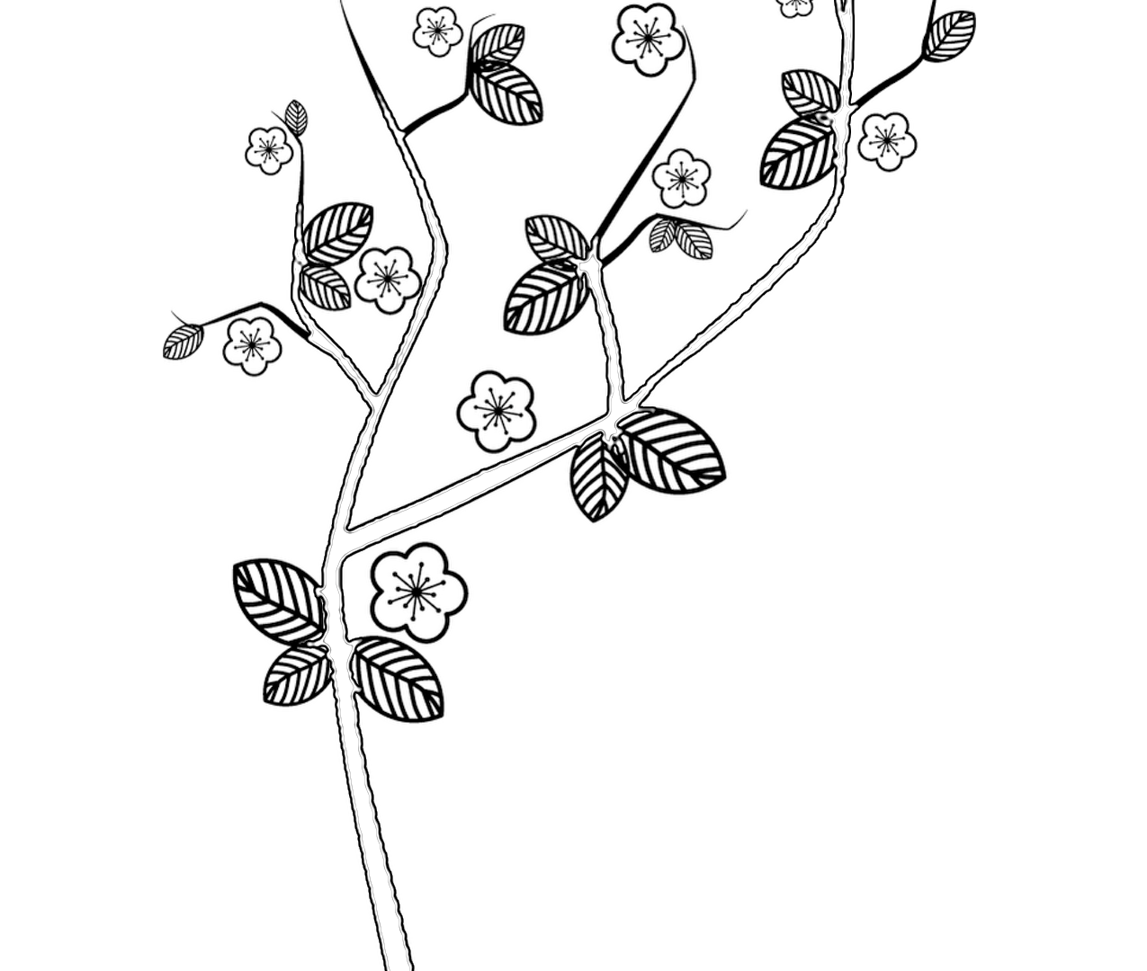 Japanese Tree Drawing | Free download on ClipArtMag