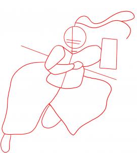 271x302 How To Draw A Samur Step