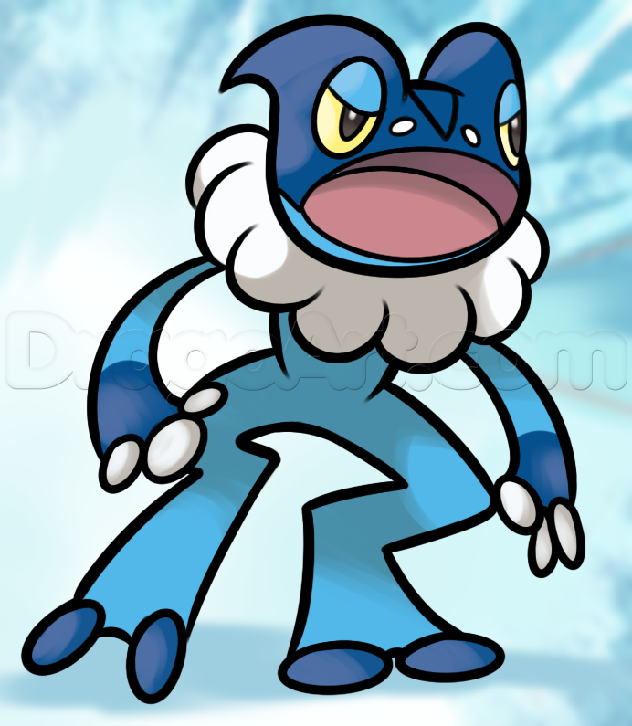 692x795 How To Draw Frogadier, Step