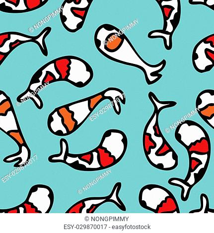 431x470 Japanese Koi Vector Background Stock Photos And Images Age Fotostock