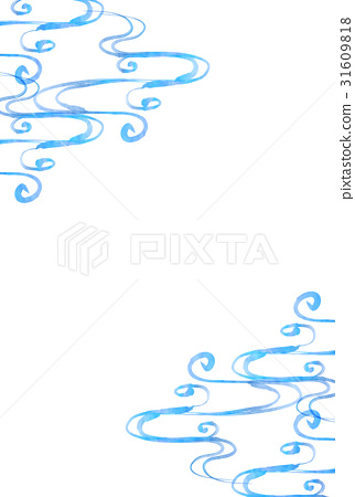 322x450 Water Flower Pattern Japanese Paper Background