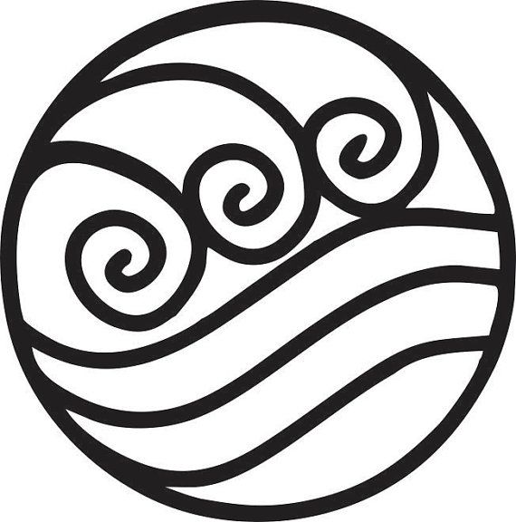570x576 Waterbending Symbol Waterbending Symbolic Tattoos, Avatar
