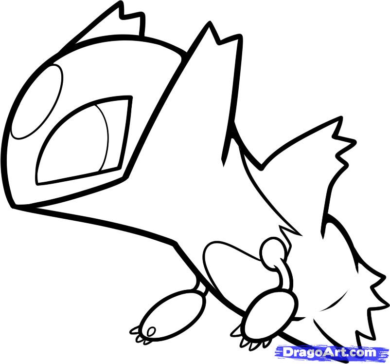 802x747 Draw Chibi Latios, Latios, Step