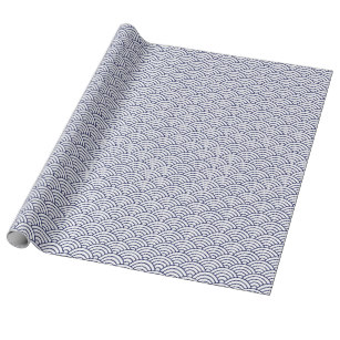 307x307 japanese ocean wrapping paper, gift wrap more zazzle ca