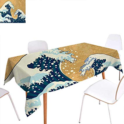 425x425 japanese wave dinning tabletop decoration sea storm