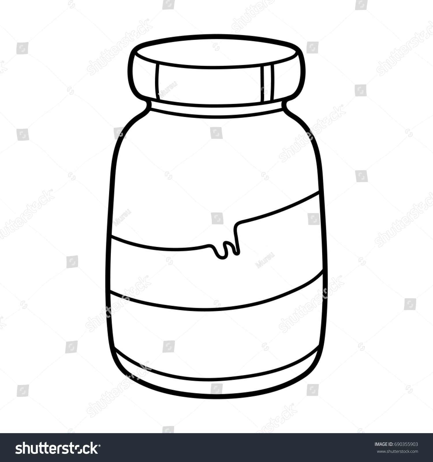 1500x1600 How To Draw A Jar Of Honey Real Easy Stepstep Youtube Best
