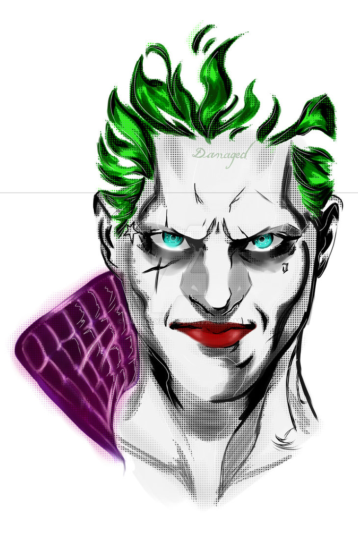 Jared Leto Joker Drawing | Free download on ClipArtMag
