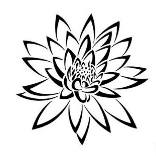 311x311 Tribal Flower Tattoo Designs Clip Art