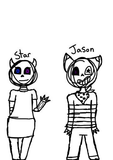 362x512 star and jason the death kids undertale aus amino