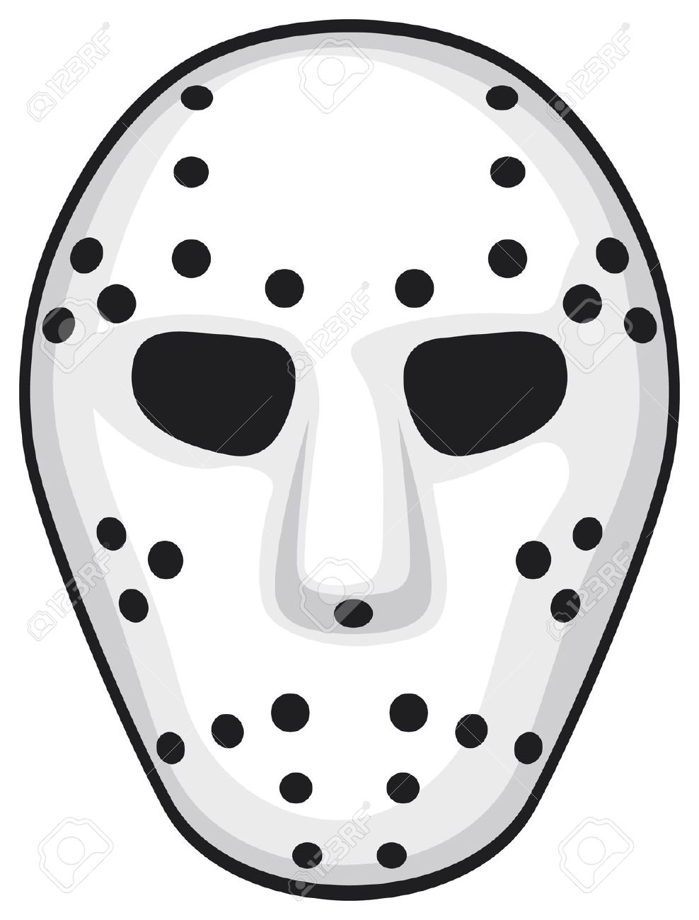 988x1300 Hockey Mask Clip Art Clip Art